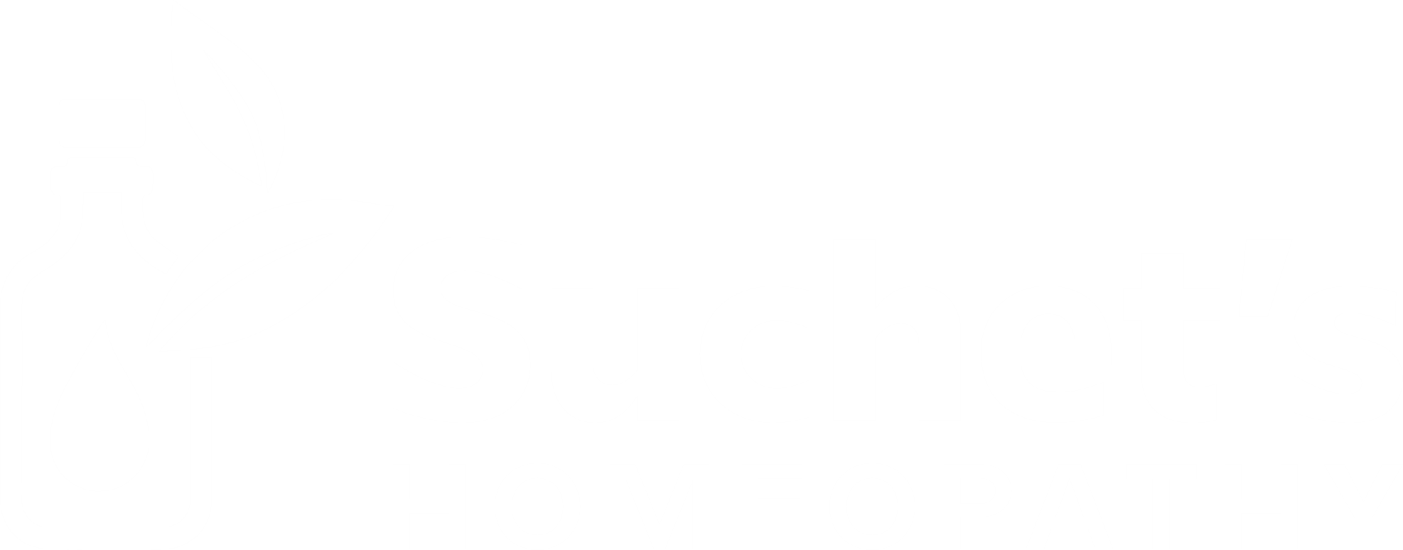 S Logo White
